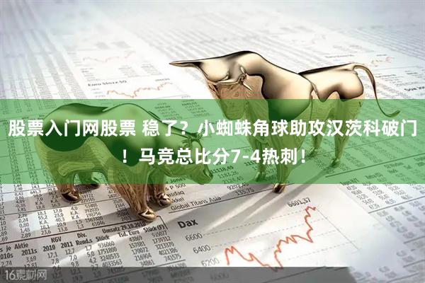 股票入门网股票 稳了？小蜘蛛角球助攻汉茨科破门！马竞总比分7-4热刺！